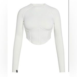 EVLV Performance Luxe Reversible Crop Top